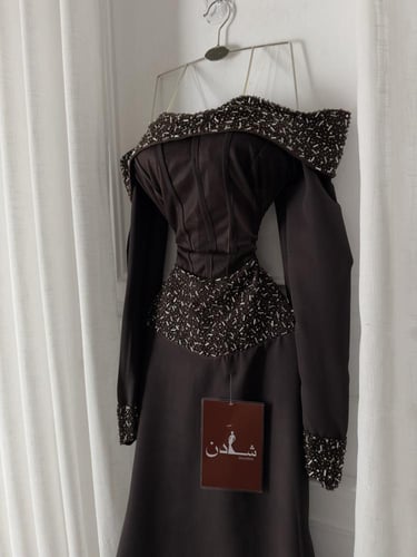 فستان سهره مزين بخرز