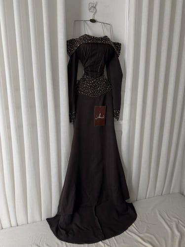 فستان سهره مزين بخرز