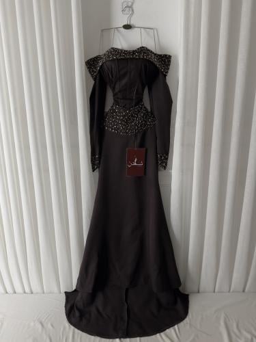 فستان سهره مزين بخرز