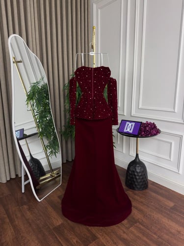 فستان سهره عودي