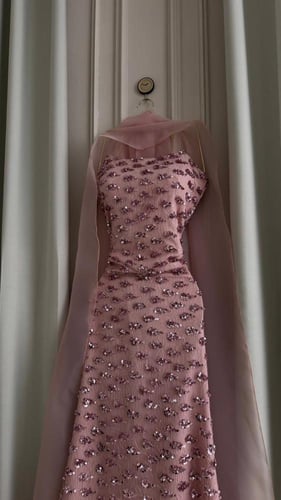 فستان سهره وردي