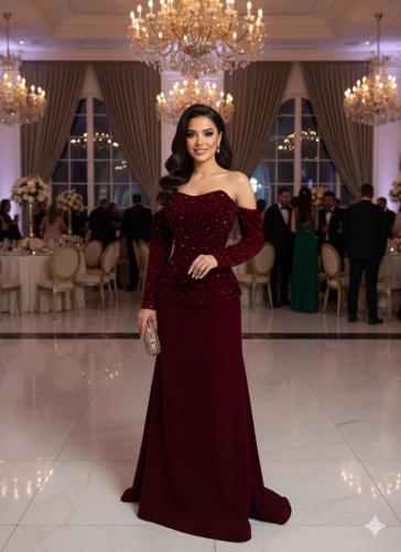 فستان سهره عودي