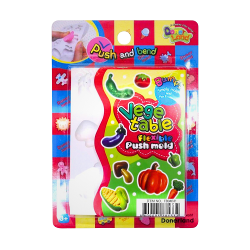 قوالب مرنة لتشكيل الصلصال - الخضروات