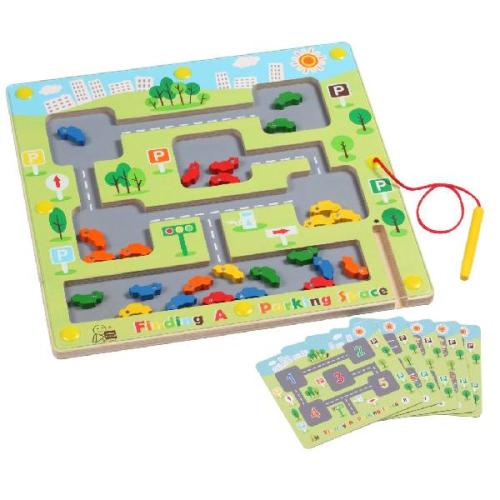 لعبة مواقف السيارات التعليمية