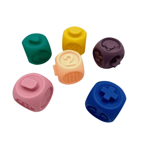 مكعبات الارقام اللينة -صغير