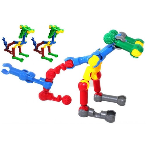 صندوق لضم الكرات الملونة 150 قطعة +3 سنوات