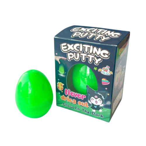 صلصال مضيئ في الظلام - الصلصال العجيب باللون الأخض...