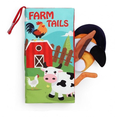 مجموعة كتب قماشية ذيول الحيوانات