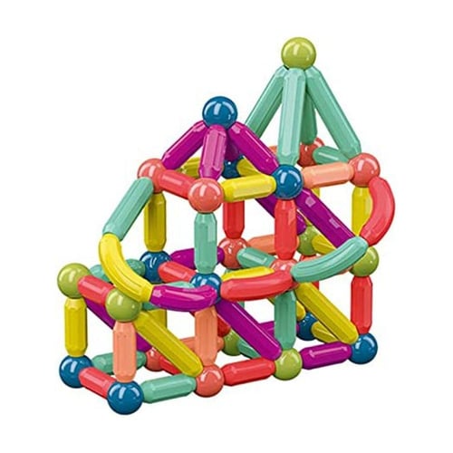 ألعاب العيدان والكرات المغناطيسية 65 قطعة