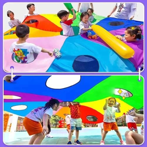 لعبة البرشوت والدوائر