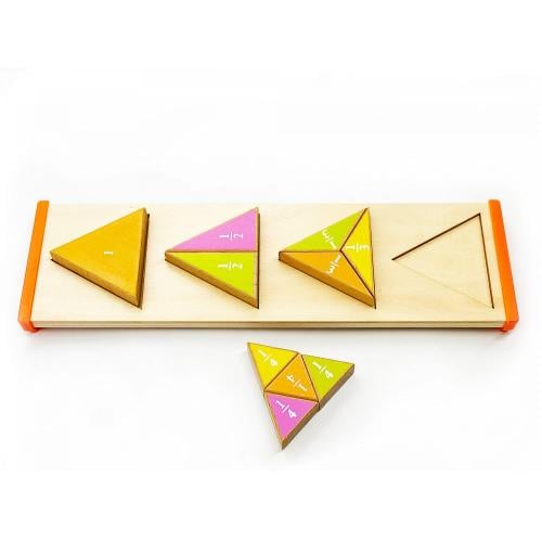 تطابق كسور المثلث - وسائل مونتيسوري