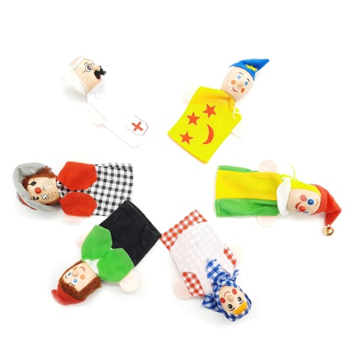 دمى الأصابع - 6 اصابع