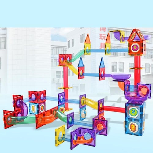 العاب المغناطيس انابيب شفافة 78 قطعة