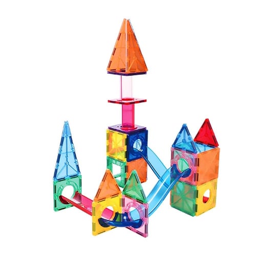 العاب المغناطيس انابيب والتتبع البصري 110 قطعة