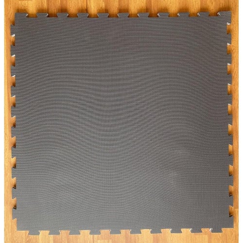 فوم ارضيات مزدوج اللون رمادي / رصاصي