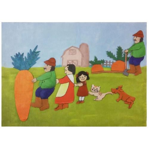 قصة الجزرة الكبيرة - قصة تعليمية تفاعلية