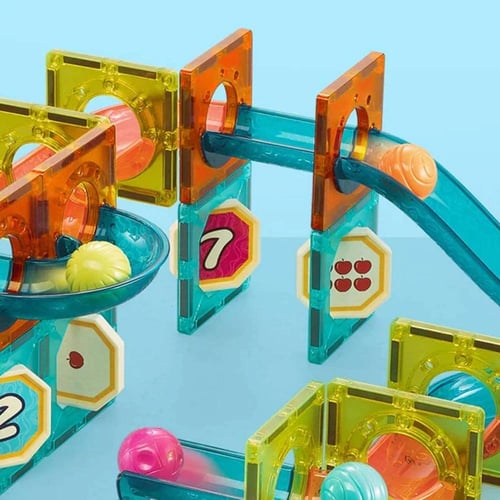 العاب المغناطيس انابيب شفافة 108 قطعة