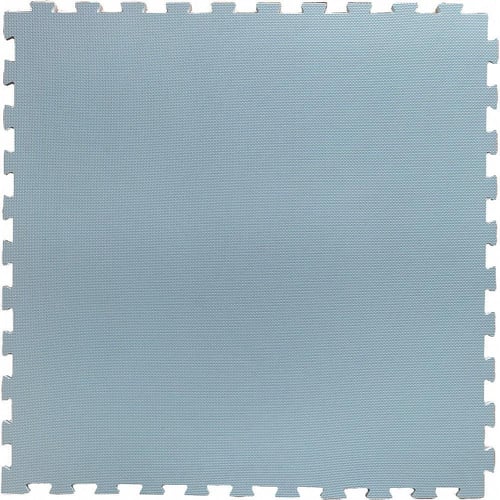 فوم ارضيات مزدوج اللون سماوي / رملي