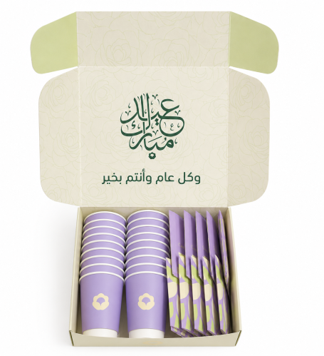 بوكس العيد أظرف ماتشا كاميليا إحتفالية فاخرة