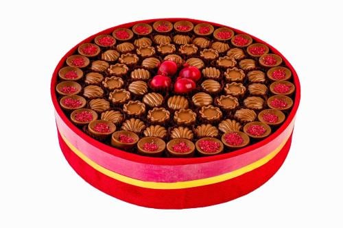 صينيه شوكلت ( 1) متنوع الحشوات مكشوف Chocolate tra...