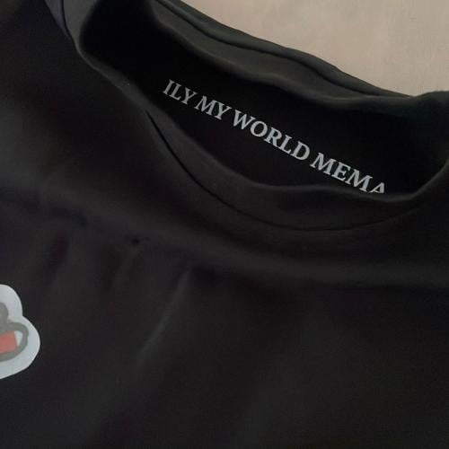 T-shirt you are my world