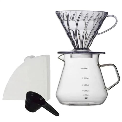 مجموعة هول بين للتقطير | V60 Coffee Dripper Set 02