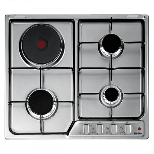 سطح بلت ان إلبا، 3 شعلة غاز + 1 شعلة كهرباء، 60 سم...