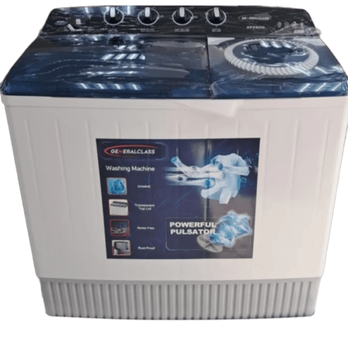 غسالة جنرال كلاس حوضين 28 كيلو XP2800
