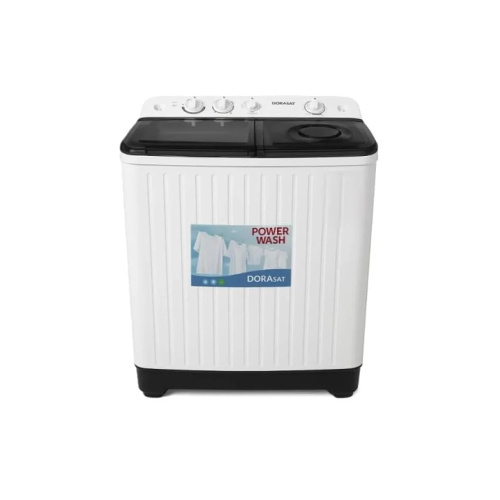 Washing machine double tub Dora Sat 10 kg - White...