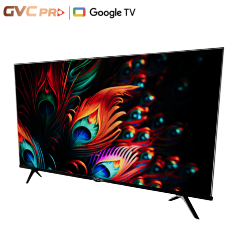 شاشة جي في سي برو، 100 بوصة، QLED، دقة 4K، نظام Go...