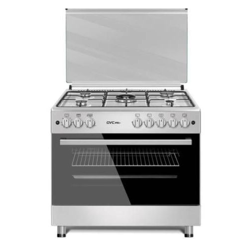 فرن غاز 5عيون تركي GVC-404 90*60 GVC PRO منصب ثقيل