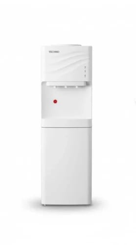 Techno water cooler white color - 3 faucets - 3 temperatures - child lock