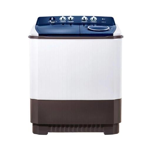 غسالة حوضين LG، أبيض، 12 كجم - موديل WTT1210TW