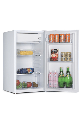 ثلاجة باب واحد جي في سي برو 86لتر ، 3 قدم ابيض GVC...