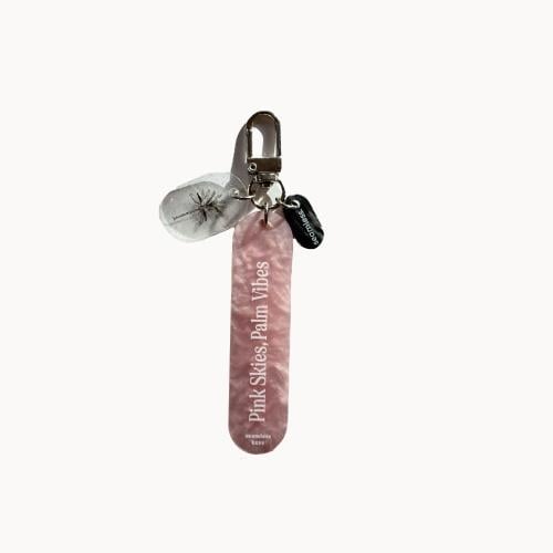 Pink Trio Key Chain