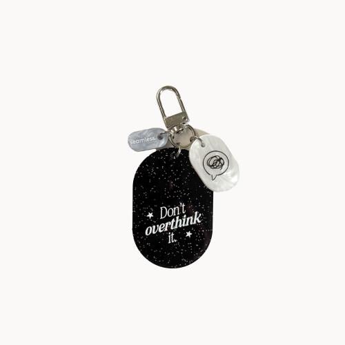 Black Trio Key Chain