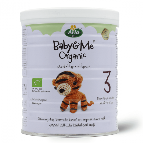 أرلا بيبي اند مى حليب الاطفال العضوي 3 - 400 جم