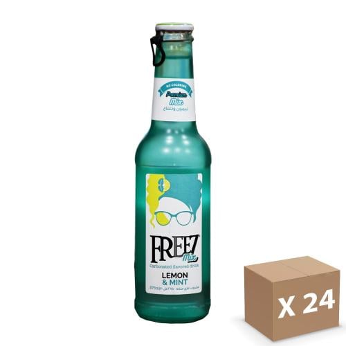 فريزز نكهة الليمون والنعناع مشروب غازي 4*6*275مل