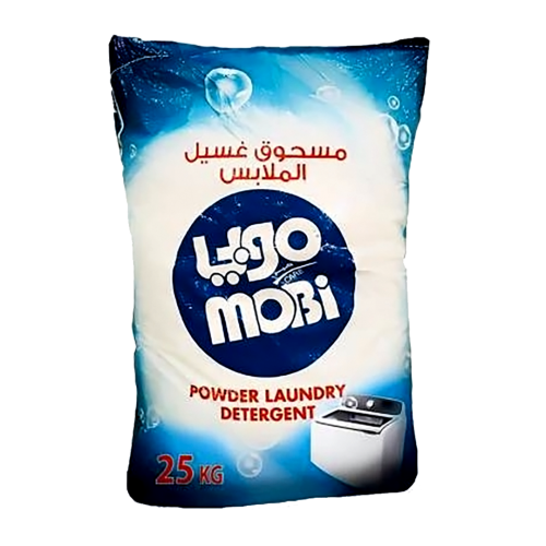 موبي مسحوق غسيل الملابس العادي 25كجم