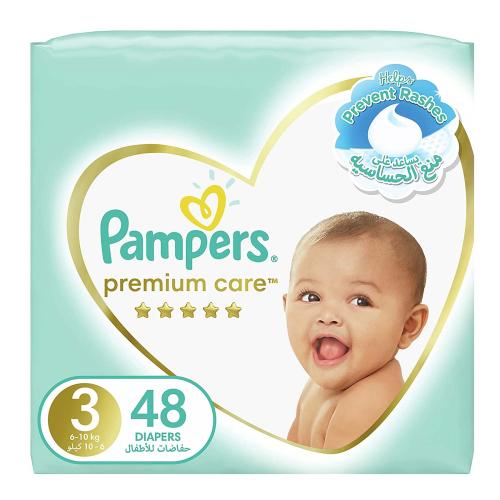 بامبرز عناية مميزة رقم3 48’ح