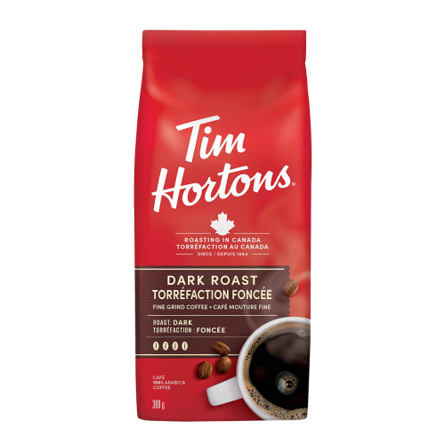 تيم هورتونز قهوة محمصة داكنة 300جم