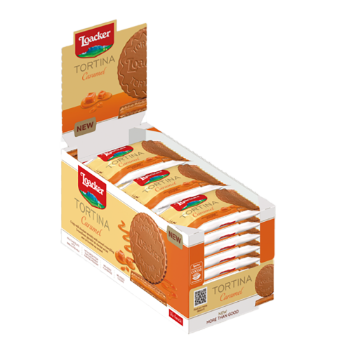 لواكر تورتينا كراميل 24*21جم