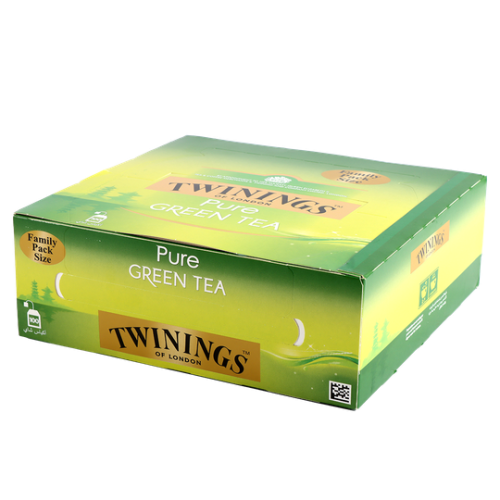 تويننجز شاي اخضر نقي عبوة عائلية 100'ح