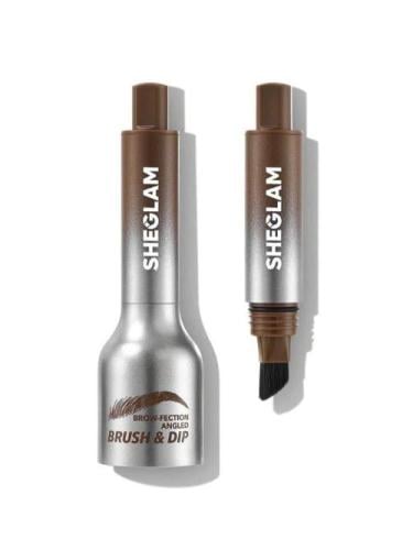 قلم جل حواجب سائل ذو فرشة مائلة وخطوط تشبه الشعر م...