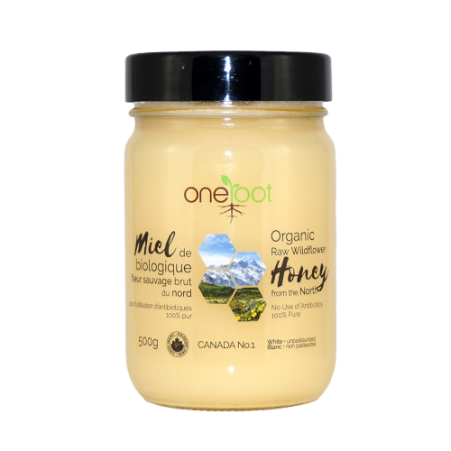 ون روت عسل الازهار البرية عضوي 500جم