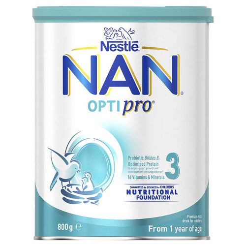 نان حليب الأطفال أوبتيبرو 3 للأطفال صغار 800جم