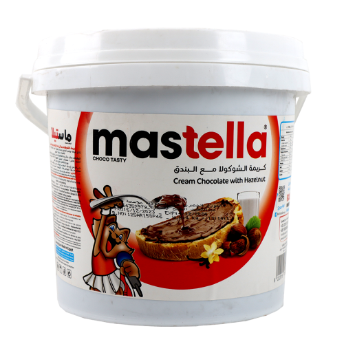 ماستيلا كريمة الشوكولاتة مع البندق 4كجم