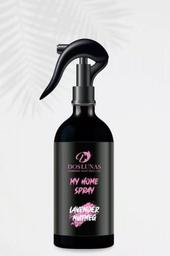 بخاخ معطر منزلي برائحة جوزة الطيب واللافندر 300 مل...