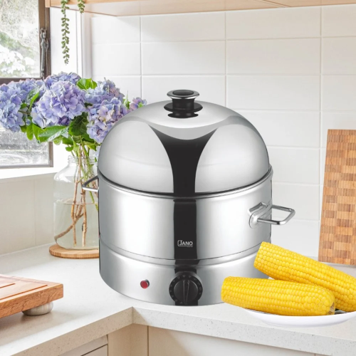جانو 8 لتر، 2500 واط، جهاز طهي الذرة بالبخار، ستان...