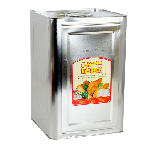 نسرين زيت نباتي نقي تنكة 17لتر